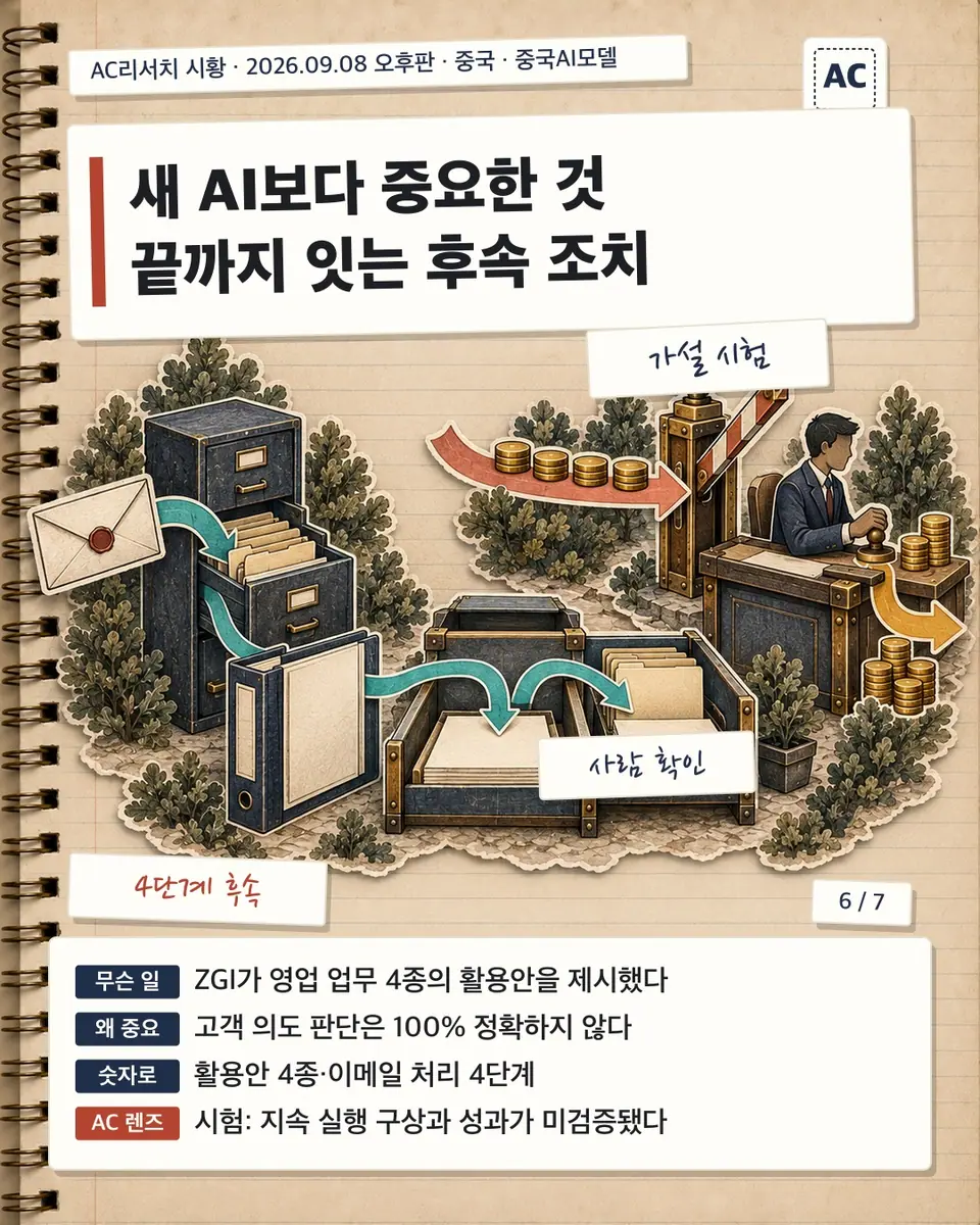 새 AI보다 중요한 것 끝까지 잇는 후속 조치