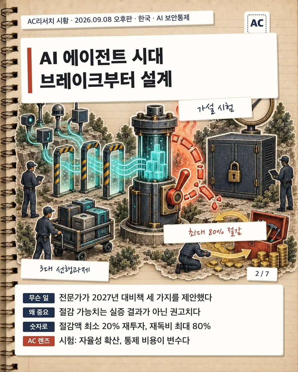 AI 에이전트 시대 브레이크부터 설계