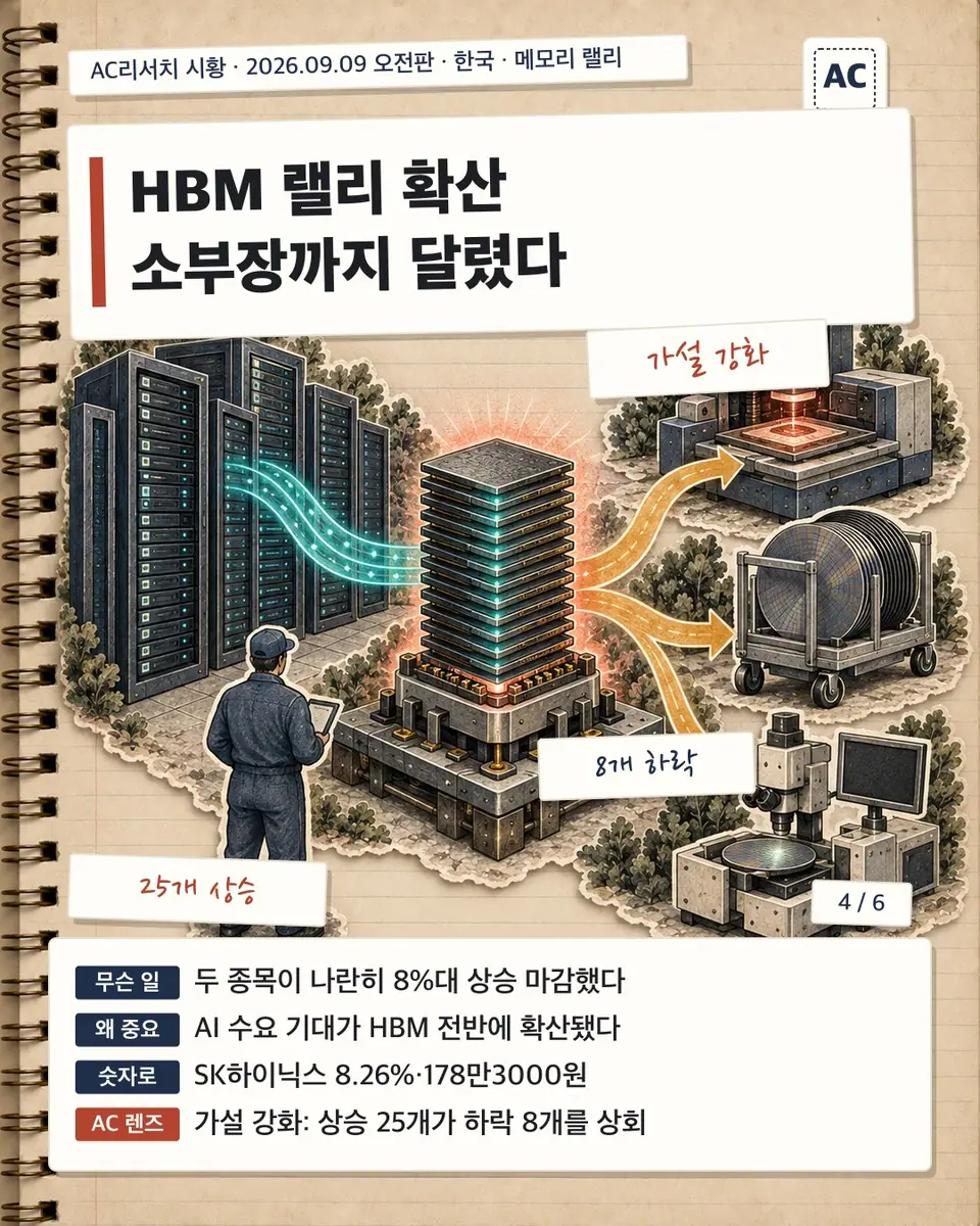 미중 AI 경쟁이 메모리 수요 키운다