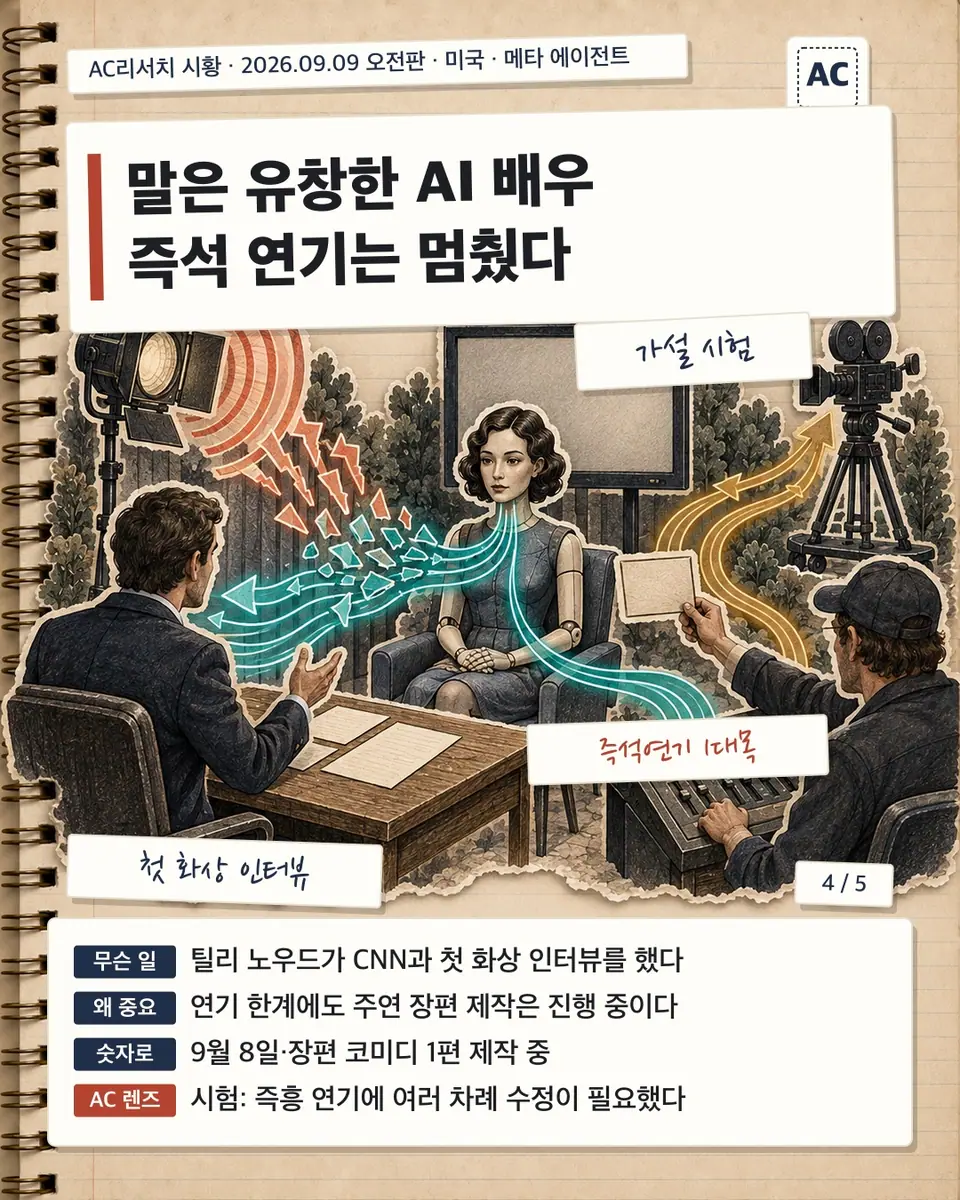 메타 AI, 말에서 행동으로 메일·예약·결제까지