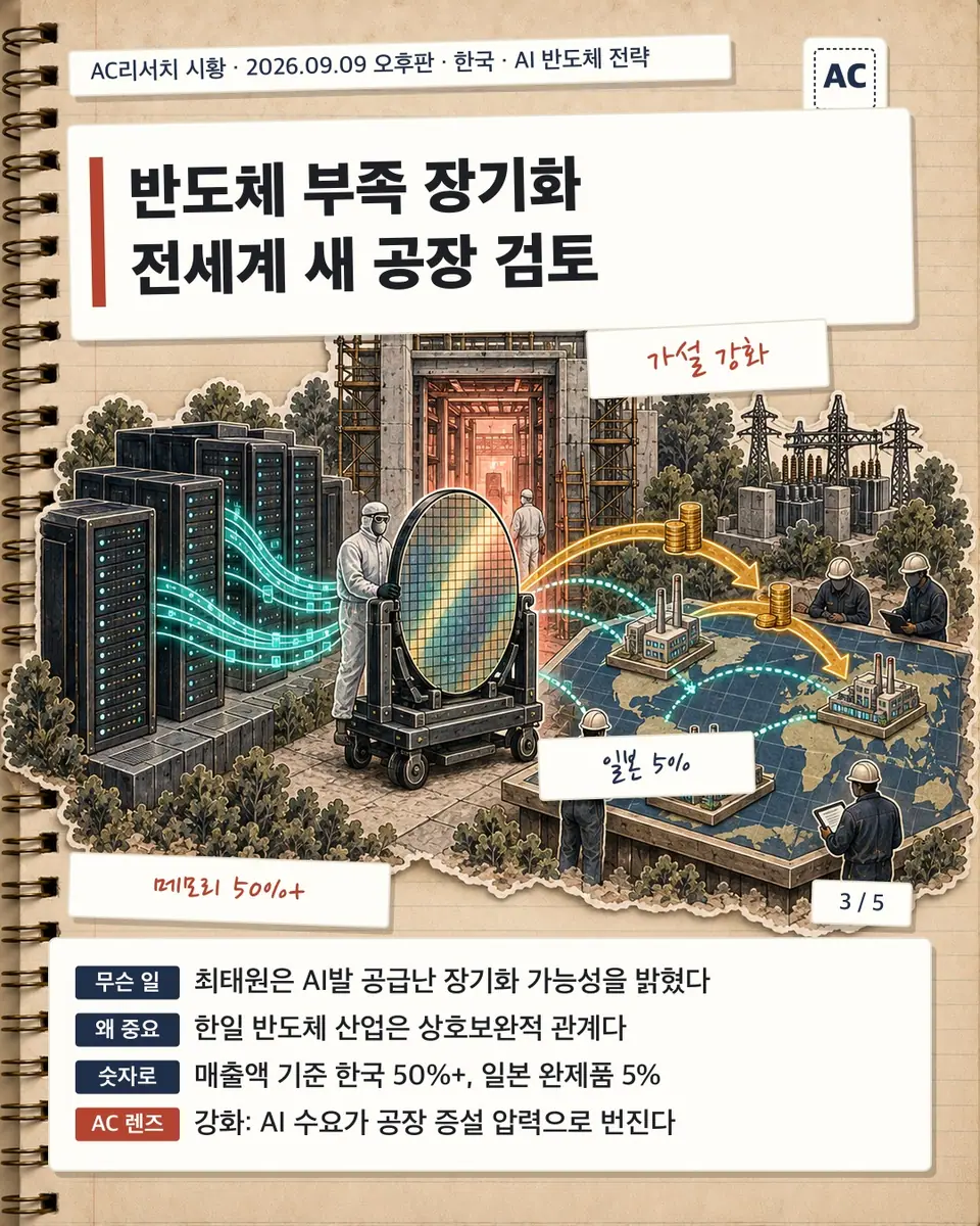 반도체 부족 장기화 전세계 새 공장 검토