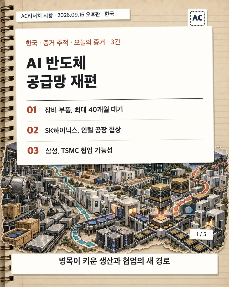 표지 · AI 반도체 공급망 재편