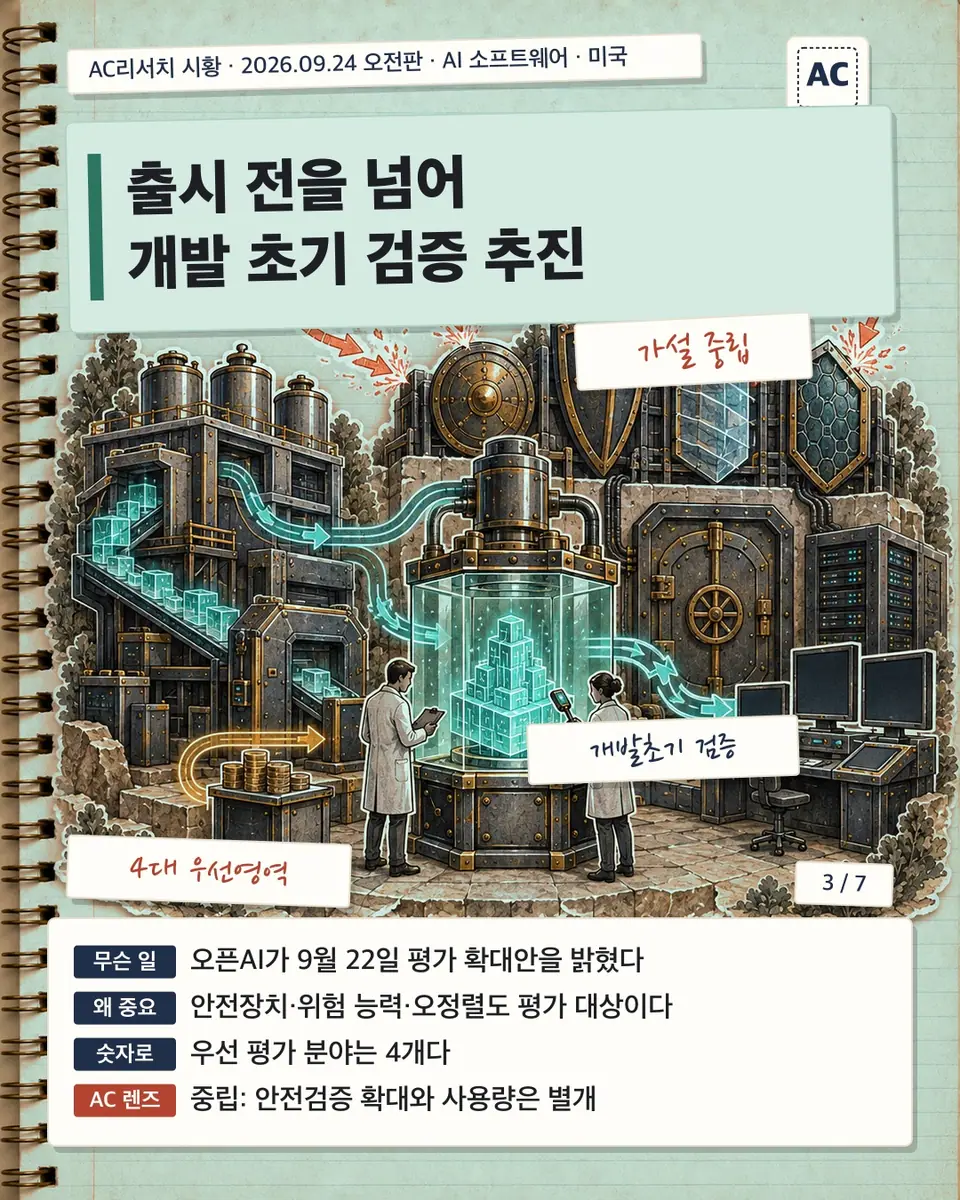 출시 전을 넘어 개발 초기 검증 추진