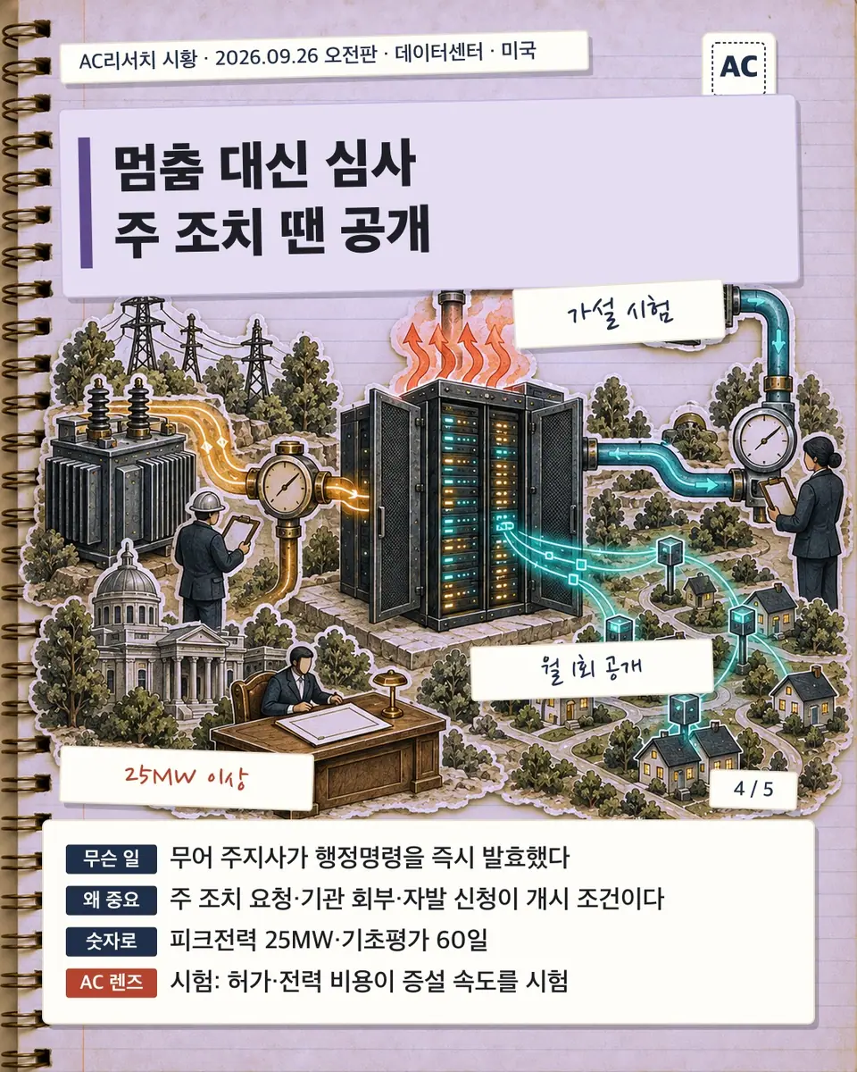 멈춤 대신 심사 주 조치 땐 공개