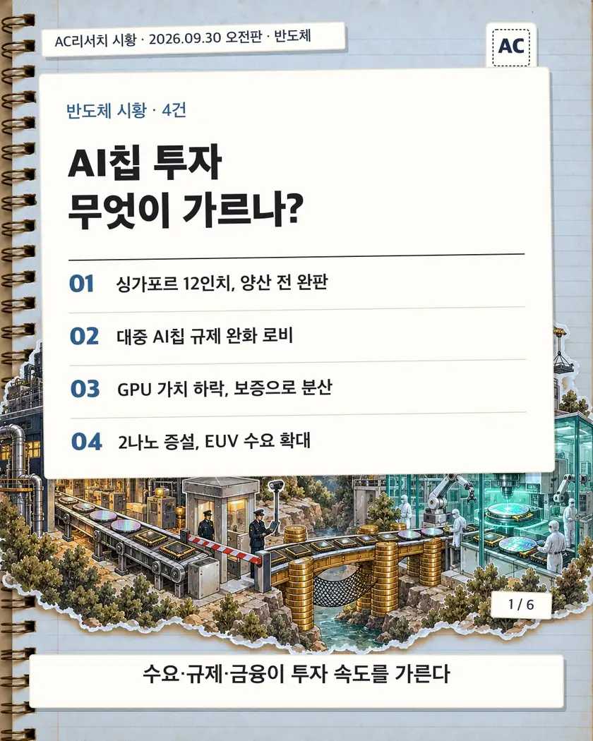 표지 · AI칩 투자 무엇이 가르나?
