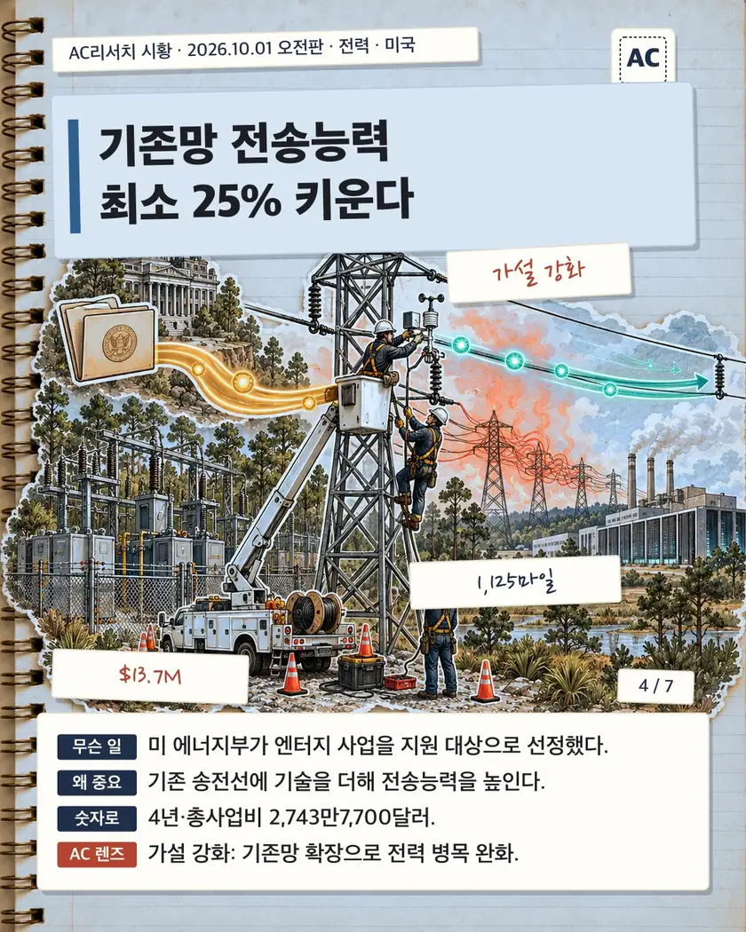 기존망 전송능력 최소 25% 키운다