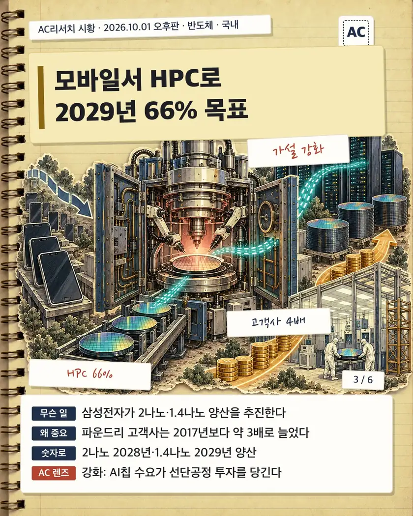 모바일서 HPC로 2029년 66% 목표