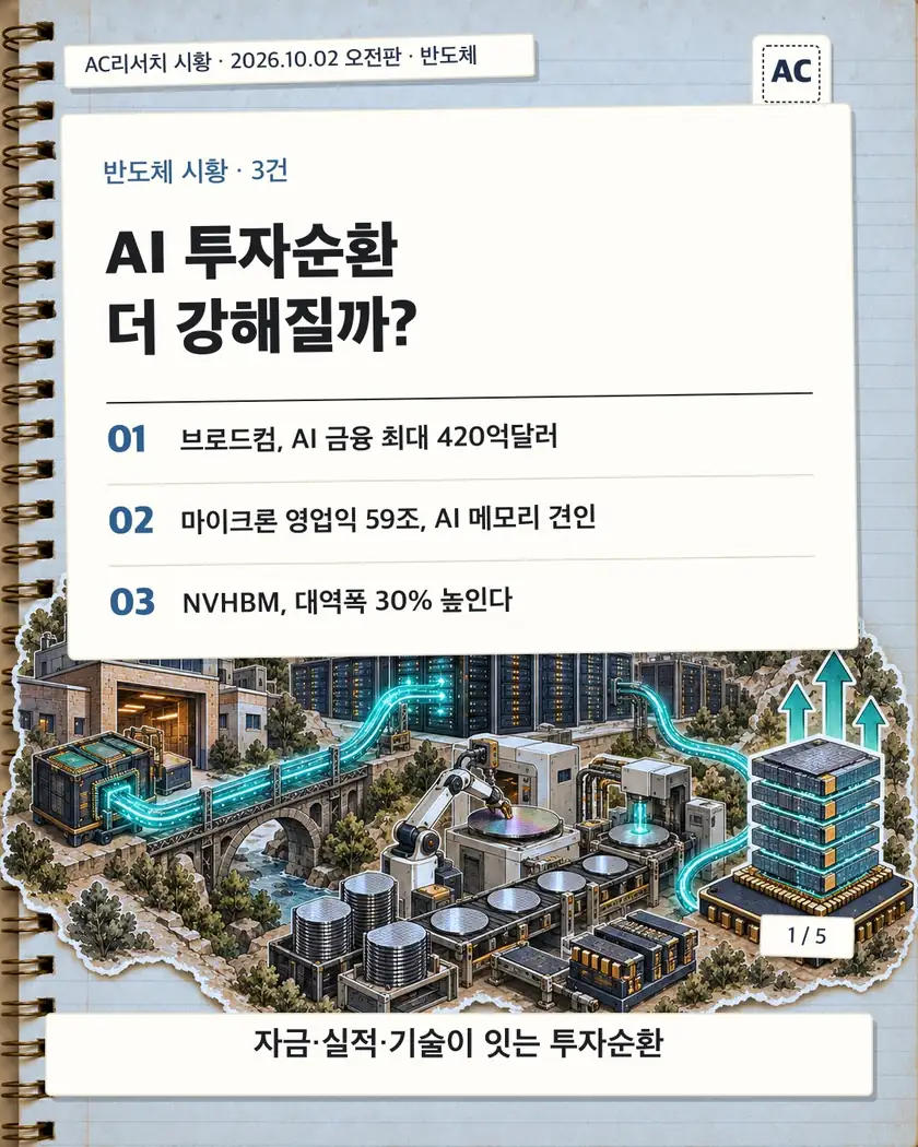 AI 투자순환 더 강해질까? 카드뉴스 표지