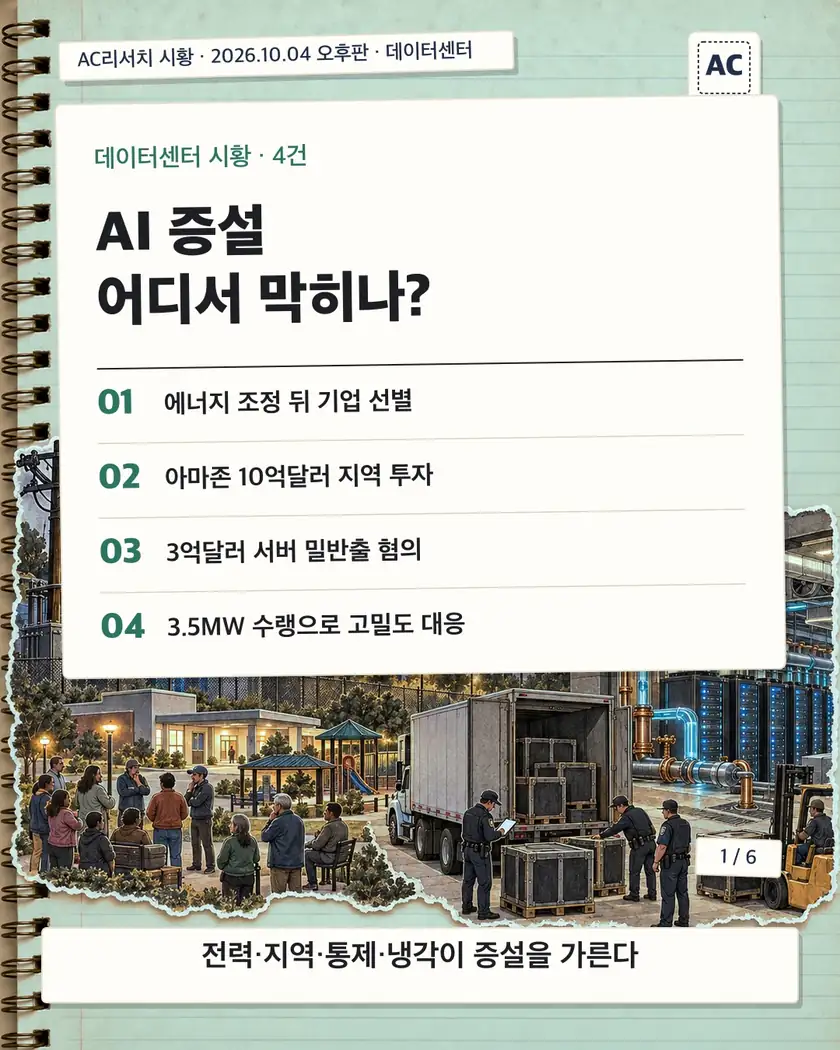 표지 · AI 증설 어디서 막히나?