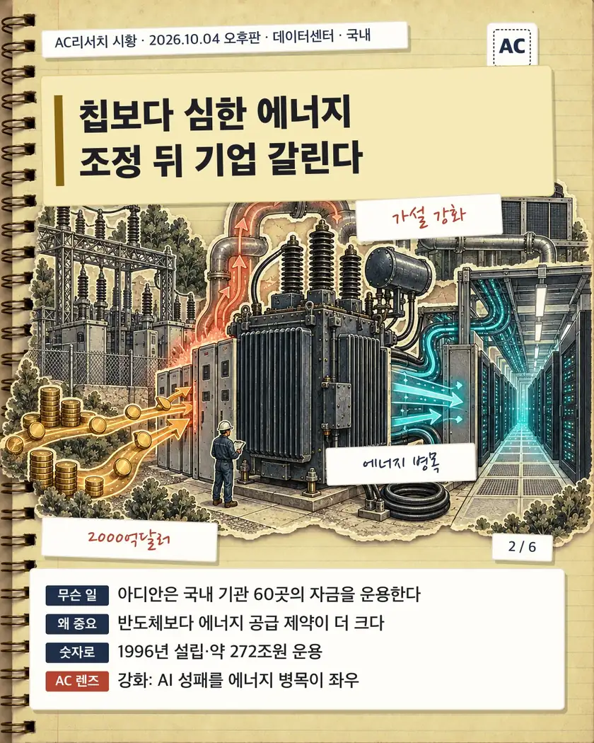 칩보다 심한 에너지 조정 뒤 기업 갈린다
