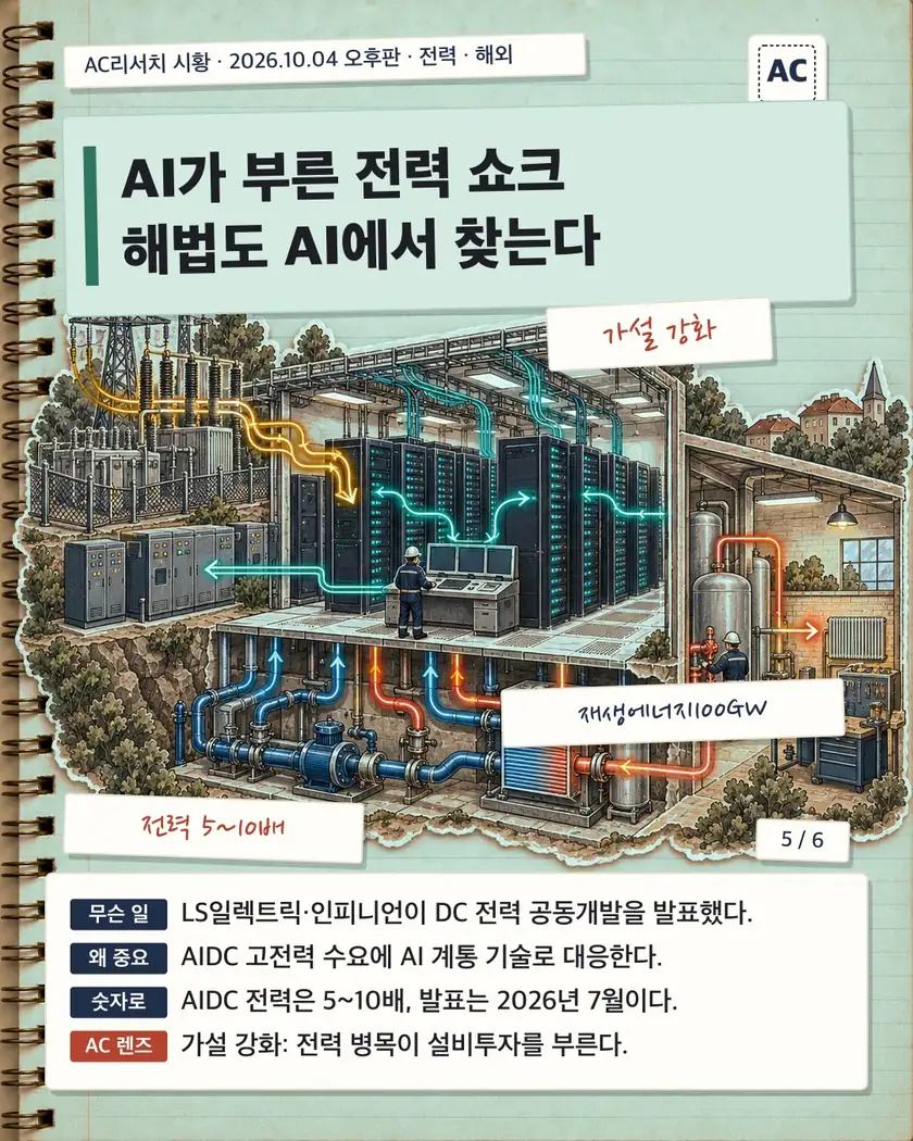 AI가 부른 전력 쇼크 해법도 AI에서 찾는다