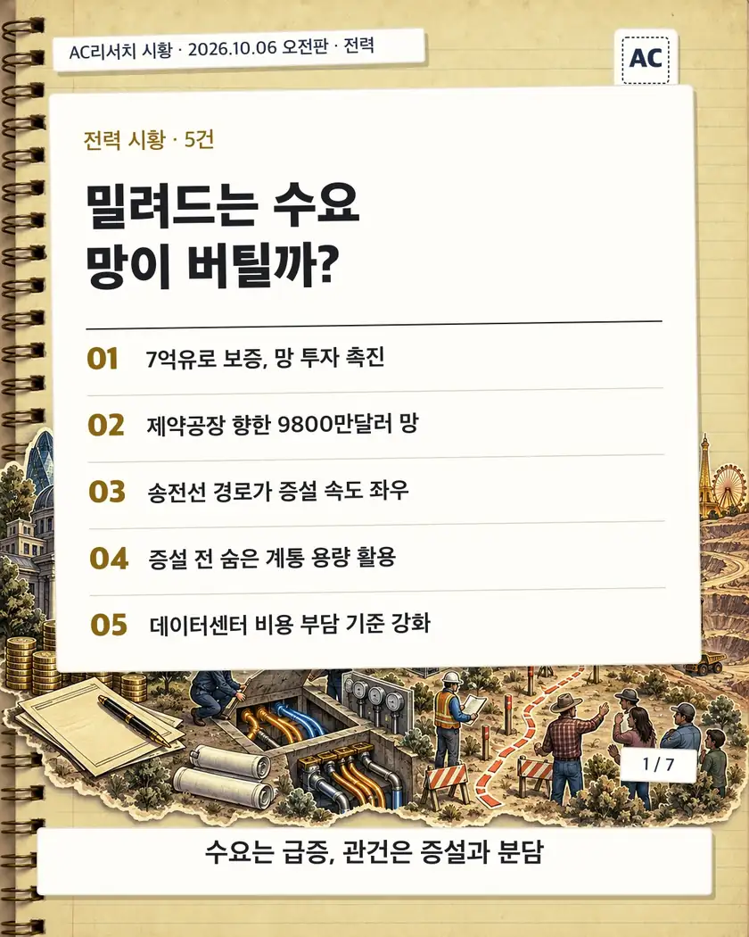 밀려드는 수요 망이 버틸까? 카드뉴스 표지