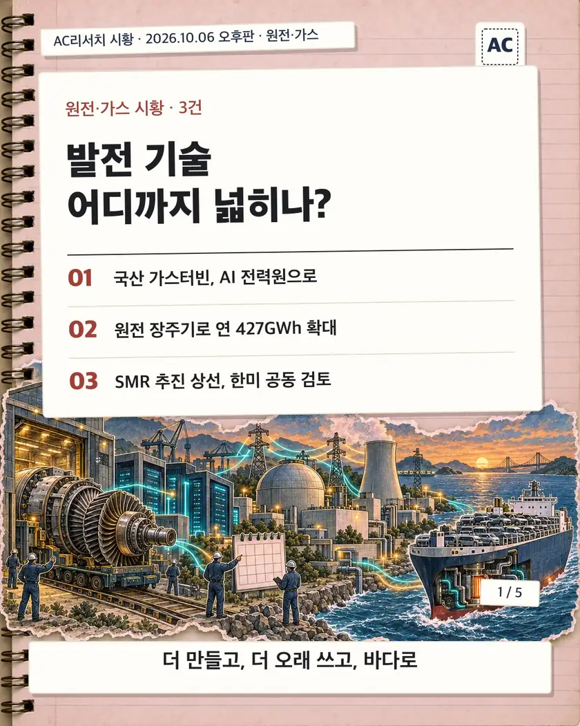 표지 · 발전 기술 어디까지 넓히나?