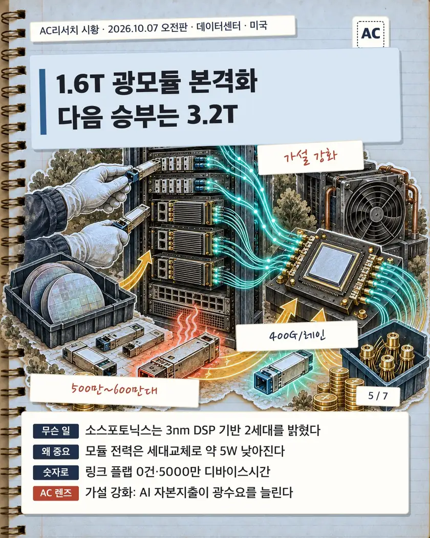 1.6T 광모듈 본격화 다음 승부는 3.2T