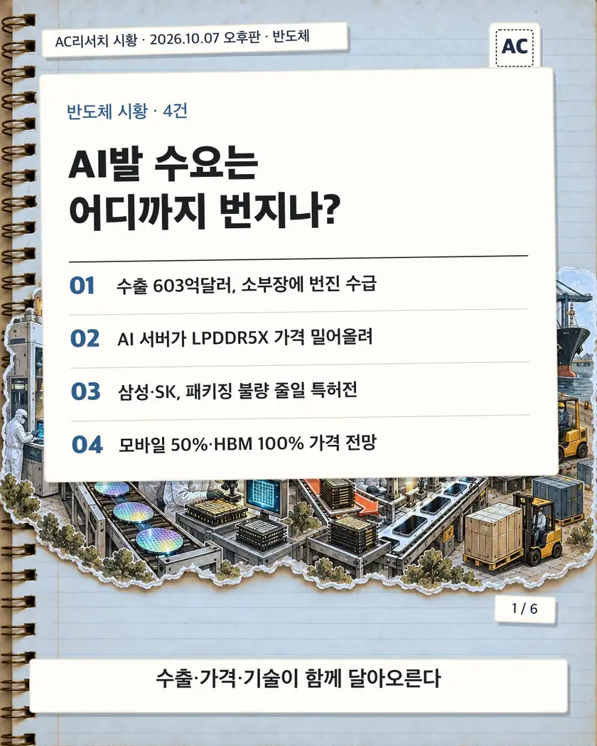 표지 · AI발 수요는 어디까지 번지나?